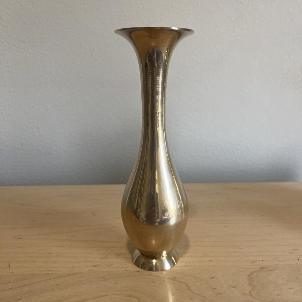 Vintage Brass Candlestick Holders Set of 3 - Picture 2 of 5